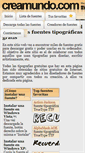 Mobile Screenshot of creamundo.com
